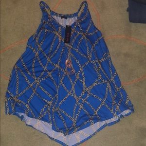 New with tags sz medium first love sleeveless top mob wife aesthetics